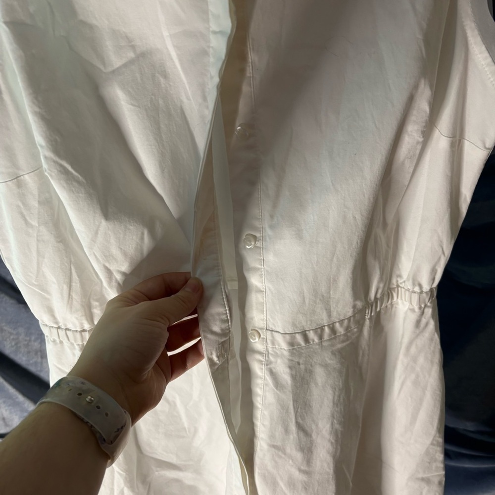 Vera wang white dress size medium - Picture 3 of 8